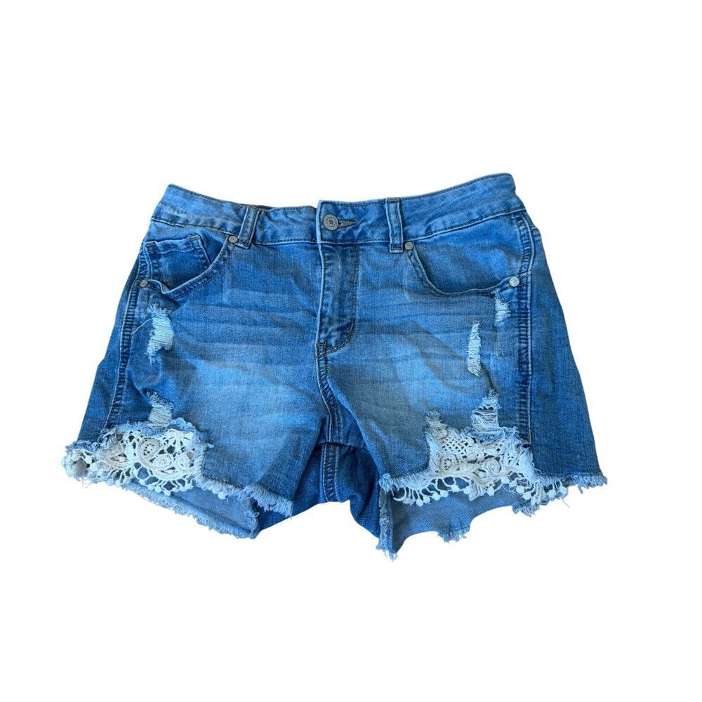 Altar'd State Jean shorts, size 27, Blue Denim, Ripped style